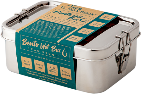 EcoLunchBox ECOlunchbox Bento Wet Box Rectangle - Produkter blockerade från kod