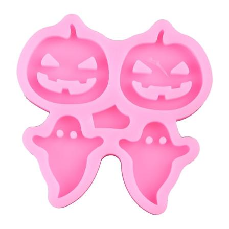 DIY Halloween-tema Kjærlighetsøreringer Halloween Gresskar Stud Ørepynt Epoxy Harpiksform
