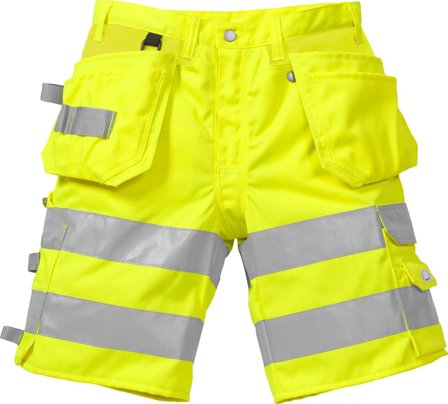 Fristads 2028 PLU Arbetsshorts varselgul C46, Kläder