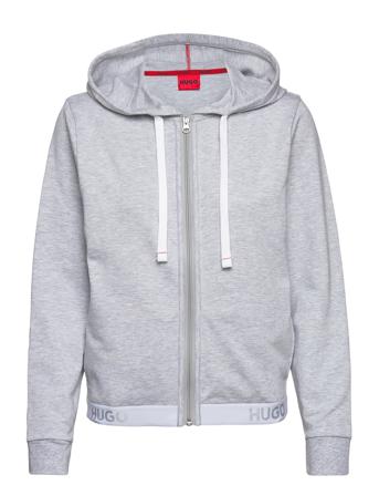 Sporty Logo_Jacket Hoodie Trøje Grå HUGO