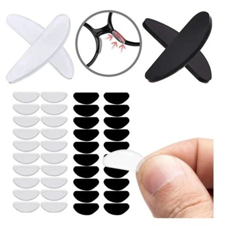 20 par silikone næsepuder til briller