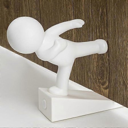 Sød Dørstopper, Dekorativ og Robust, Veldesignet Dørstopper, Effektiv til at Holde Din Dør Åben, 1 Pakke