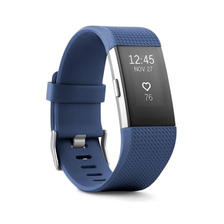 Smartwatch Fitbit Charge 2 Large size Silicone fitness band blue