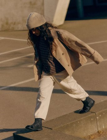 ANGULUS Booties - Flat - With Zipper - Black - 33