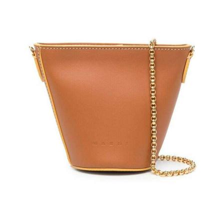 Marni, Cross Body Bags Bruin, Dames, Maat:ONE Size
