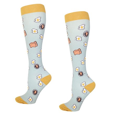 Mordely Kompressionsstrumpor för män Kvinnor Sjuksköterskor Löpare Medicinsk strumpa