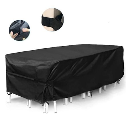 Vandtæt overtræk til udendørsmøbler, havebord, stol, støvtæt Oxford-overtræk