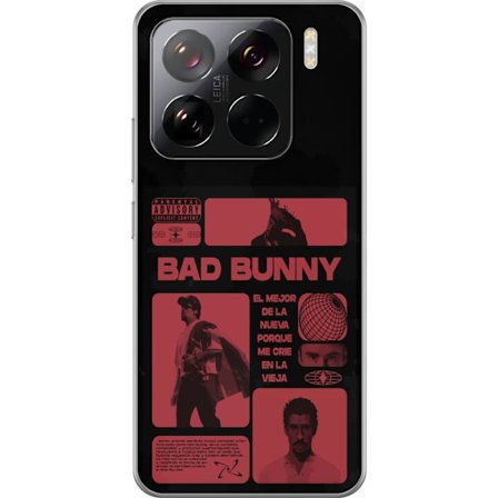 Kompatibelt Mobildeksel til Xiaomi 15 Pro Bad Bunny NFL-inspirert skjoldlogo med amerikansk fotball og stjerner