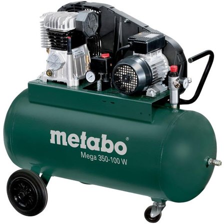 Metabo Mega 350-100 W Kompressor 90 liter, Verkstad & fordon