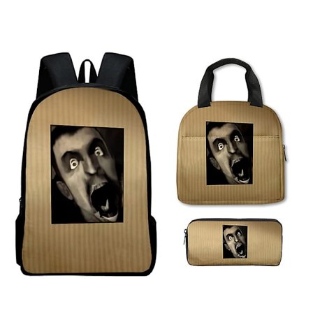 Nytt spel Skibidi toalett skolväska eller portfölj eller pennfodral eller tredelad ryggsäck elever-14