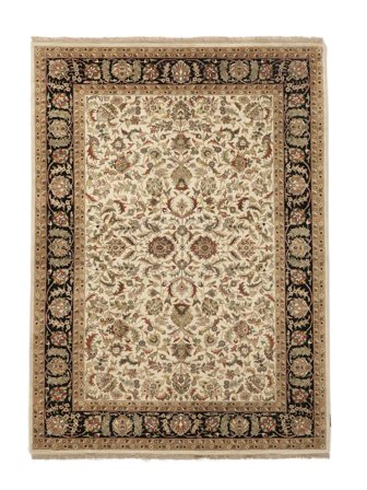 181X270 Dywan Orientalny Saruk American Brunatny/Pomarańczowy (Wełna, Indie)