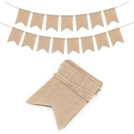 34-delad jutebanderoll jute canvasbanderoll jute tygbanderoll elegant vintage tyg bröllopsdekoration rustik