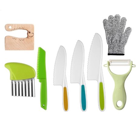 Lasten keittiöveitset Keittiösetti Keittiövälineet lapsille Monivärinen