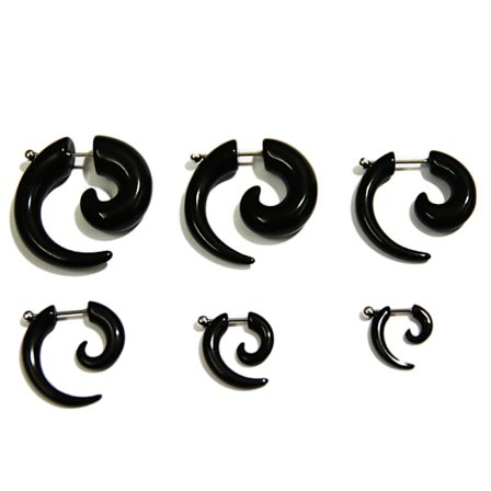 Fake Expander musta - nro 5. 4 mm