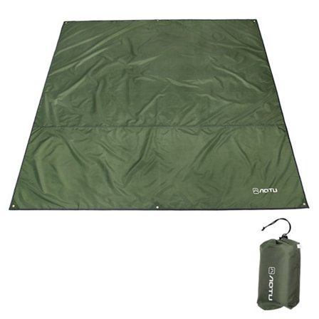 Outdoor Oasis, Lättviktig Tarp för Backpacking, Riv- och Punkteringssäkert Skydd för Naturälskare, Vattentät, Portabel & Lätt att Bära
