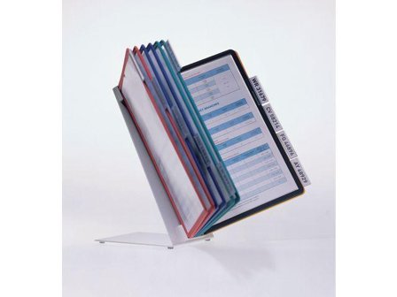 DURABLE Bordställ Vario med 10 ramar