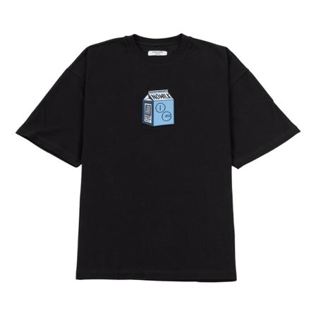 Opening Ceremony, Milk Print T-Shirt Zwart, Heren, Maat:XL