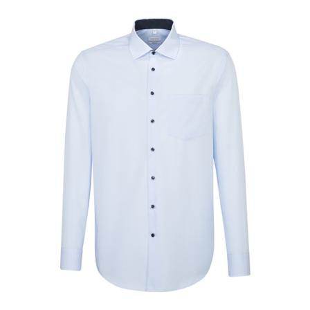 Seidensticker Business Shirt Regular , Blauw , Heren , Maat: M