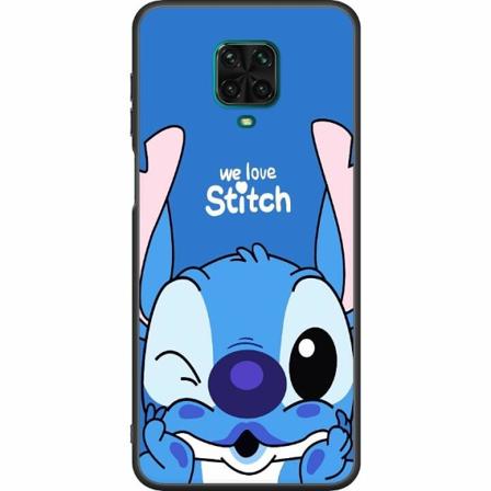 Xiaomi Redmi Note 9 Pro Svart Skal Stich