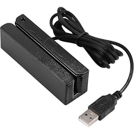 MSR90 USB Swipe Magnetisk Kreditkortlæser 3 Spor Mini Smart Card Reader