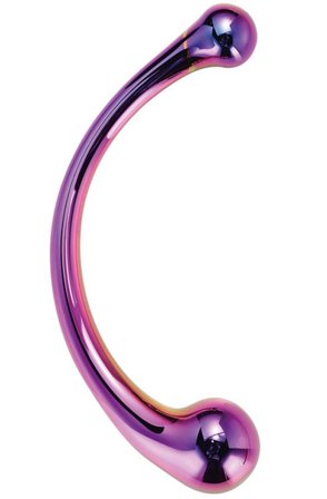 Dream Toys Glamour Glass Curved Big Wand - Woome.pl