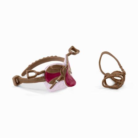 Schleich Horse Club Sadel Och Betsel Sofia & Blossom 42490 Multifärg