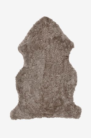 Skinnwille - Fårskinnsfäll Curly - Brun - Fällar & skinnmattor - Från Homeroom