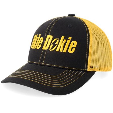 Scenes - Svart trucker Keps - Okie Dokie Black/Gold Trucker @ Hatstore