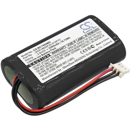 Batteri til Medicinsk til Bionet Oximete OXY9 Wave