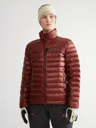 Klättermusen Lopt Zip Jakke Dame - Madder Red - XXS