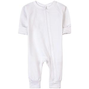 A Happy Brand White Jumpsuit 62/68 cm - All in ones - 62/68 cm - White - Junge