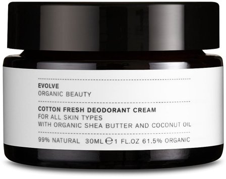 Evolve Cotton Fresh Deodorant Cream 30 ml, Parfumer & Dufte, Til Hende, Deodorant
