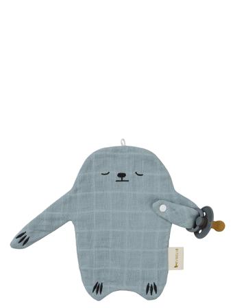 Pacifier Cuddle - Sloth - Cottage B Baby & Maternity Baby Sleep Cuddle Blankets Blå Fabelab