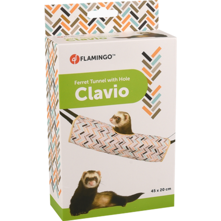 Flamingo - Ildertunnel Clavio 1 hulls opphengsmønster 45 x 20 cm - Smådyr - Hus & Burinteriør - Senger og Hengekøyer - ZOO.no