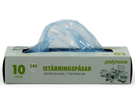 POLYNOVA Istärningspåse 10/fp - Lyreco - Kök och servering - Plast och fryspåsar - Fryspåsar