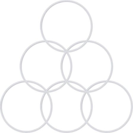 Mångsidiga Tätningsringar Juicepress Tätning Hållbar Silikonpackning Effektiv Lämplig för Hemmabruk Kommersiella Miljöer