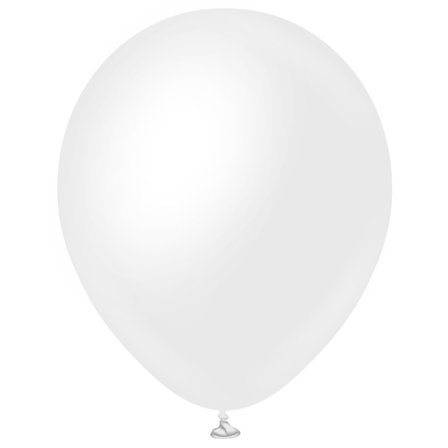 Latexballoner Satin Hvid
