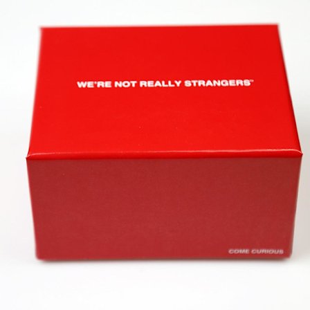 We're Not Really Strangers Game Couples Edition