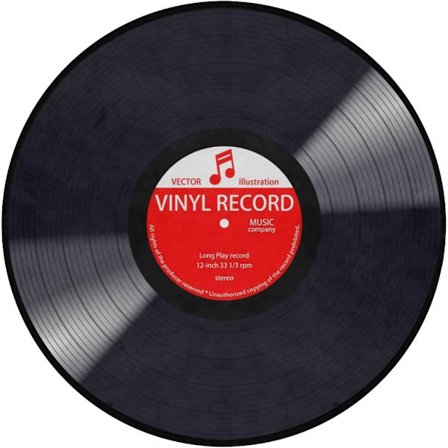 Musikplade Sort Rundt Gulvtæppe Til Soveværelse Stue Studieværelse Legeplads Skridsikkert Gulvmåtte Tæppe Boligindretning Tæpper