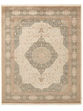 Sarouk American Rug 248X307 Orange/Brown Wool, India