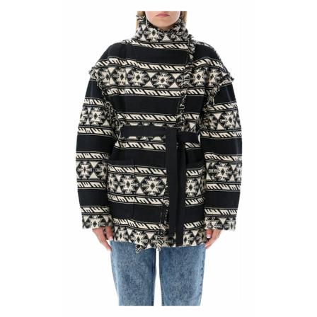 Isabel Marant, Outerwear Ma 117522A014E Czarny, Kobieta, Rozmiar: S