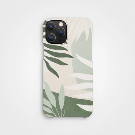 Biodegradable Phone Case Tropical Sage, 100% Circular | agood company, iPhone 12 Pro Max