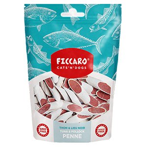 Ficcaro Tuna & Pollock Penne, 100g