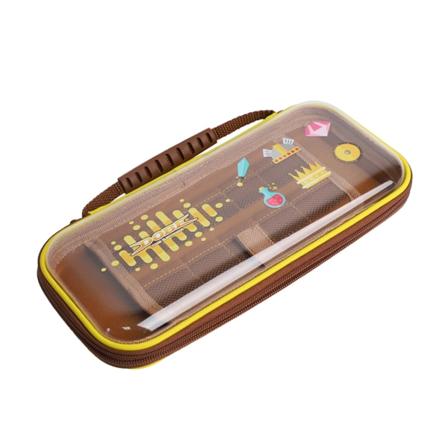 Kantolaukku kytkimelle OLED Travel Protecitve for Case Kannettava säilytyslaukkulaatikko Switch OLED -tarvikkeille korttipaikalla