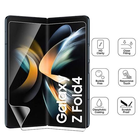 3-PACK 4-in-1 Z Fold 4 Hydrogel Skärmskydd & Kameralinsskydd