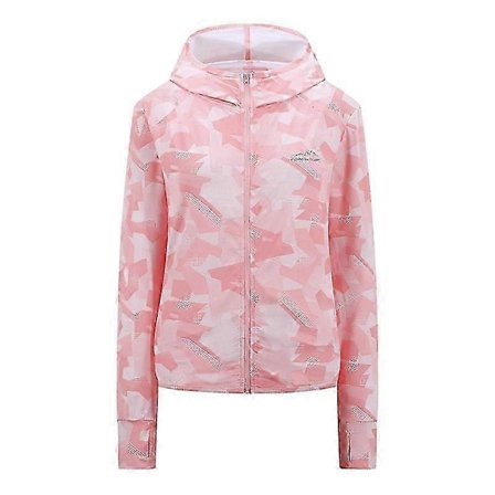 Dame UPF 50+ Solbeskyttelsesjakke Hettejakke Utendørs