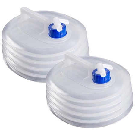 Vannkanne Plastkanne Vanntank Beholder Sammenleggbar