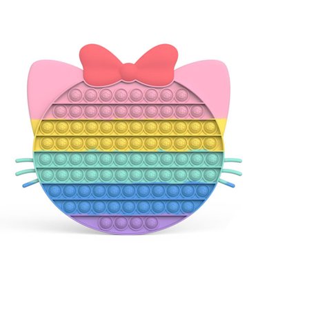 Trykk boble sensorisk leketøy silikon pedagogisk stressavlastende spill klemme sensorisk brett type 3