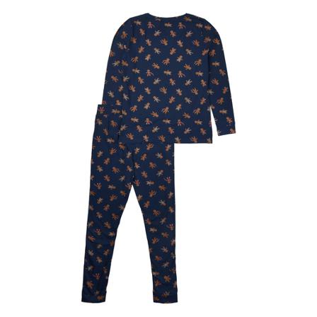 THE NEW THE NEW - Holiday Nightset Adult (Tn4911W) - Navy Blazer Ginger AOP Blå, unisex Nattøj, Størrelse: XL