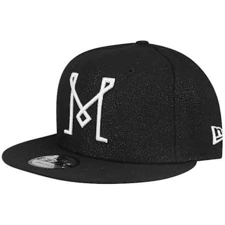 New Era 9Fifty Snapback Cap - MLS Inter Miami Sort & Hvid (FMY)